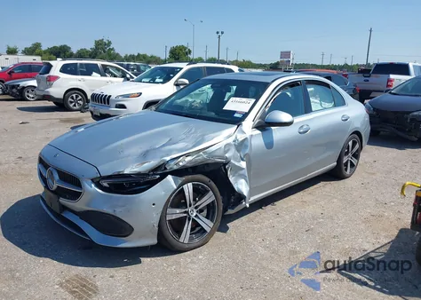 2024 Mercedes-Benz C 300 from USA, damaged, VIN W1KAF4GB0RR236132